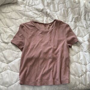 Athletic crop top from T.J. Maxx, lightweight with a bra layer.